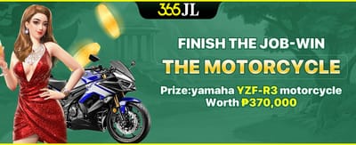 Motorcycle Giveaway promotion banner